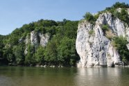 Felsen an der Donau nebst Wald