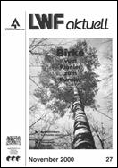 Titelseite der LWF-aktuell-Ausgabe: "Birke - Vom Pioner zum Funier"