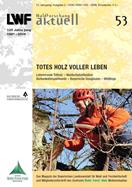 Titelseite der LWF-aktuell-Ausgabe: "Totes Holz voller Leben"