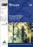 Titelseite der LWF-Wissen-Ausgabe: "Der gemischte Wald - fit für die Zukunft!"