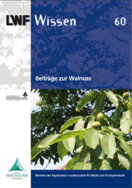 Titelseite der LWF-Wissen-Ausgabe: "Beiträge zur Walnuss"