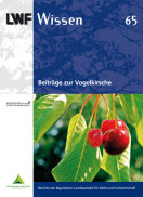 Titelseite der LWF-Wissen-Ausgabe: "Beiträge zur Vogelkirsche"