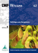 Titelseite der LWF-Wissen-Ausgabe: "Beiträge zum Bergahorn"