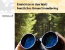 Das Bild zeigt das Cover der LWF-aktuell 82. Abgebildet ist ein Fernglas.