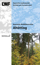 Titel vom LWF-Faltblatt zur WKS Altötting. Nadelholzbestand mit Laubholzverjüngung.