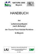 Titelbild des Heftes "Handbuch Lebensraumtypen FFH-Richtlinie in Bayern"
