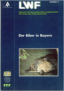 Titelseite der LWF-Wissen-Ausgabe: "Der Biber in Bayern"