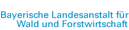 LWF Schriftzug bayerisch-blau