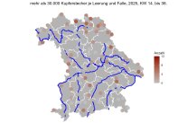 Grafik: Borkenkäfermonitoring Standorte