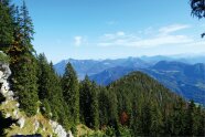 Landschaftsaufnahme, mit Blick vom Berg