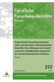 Titelseite des Berichts zur Schrotmunition