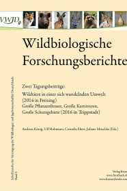 Titelbild des Buches Wildbiologische Forschungsberichte