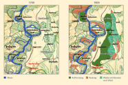 Historische Karten, weitere Informationen siehe Bildbeschreibung.