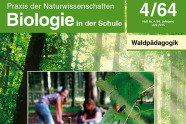 Hefttitel vom PDN-Heft Waldpädagogik